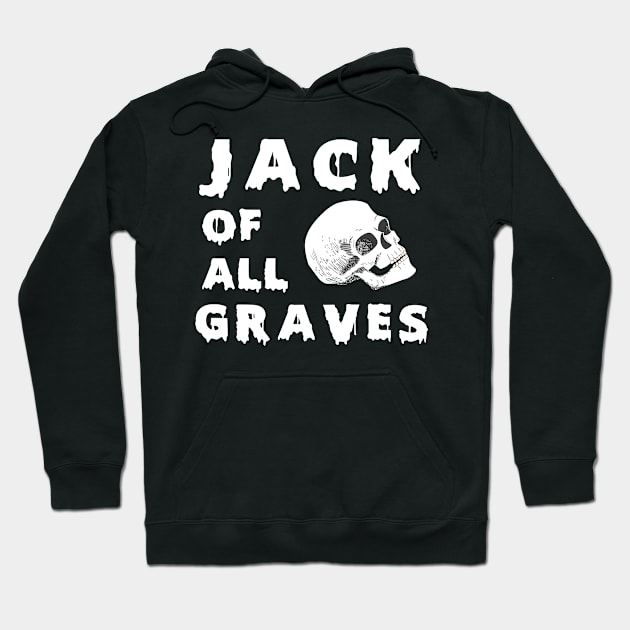 Jack of All Graves Skull Logo Hoodie by Jack of All Graves